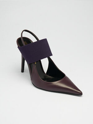 Pointytonic heel violet