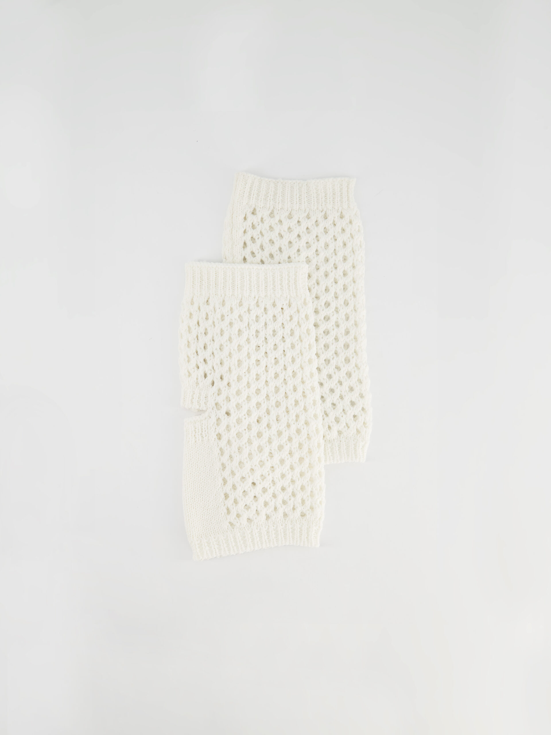 Socquettes 3 trous résille blanc