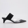 Pointy Tonic PVC Noir vue de côté