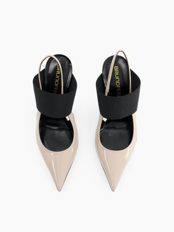Pointy Tonic Heel Nude top view